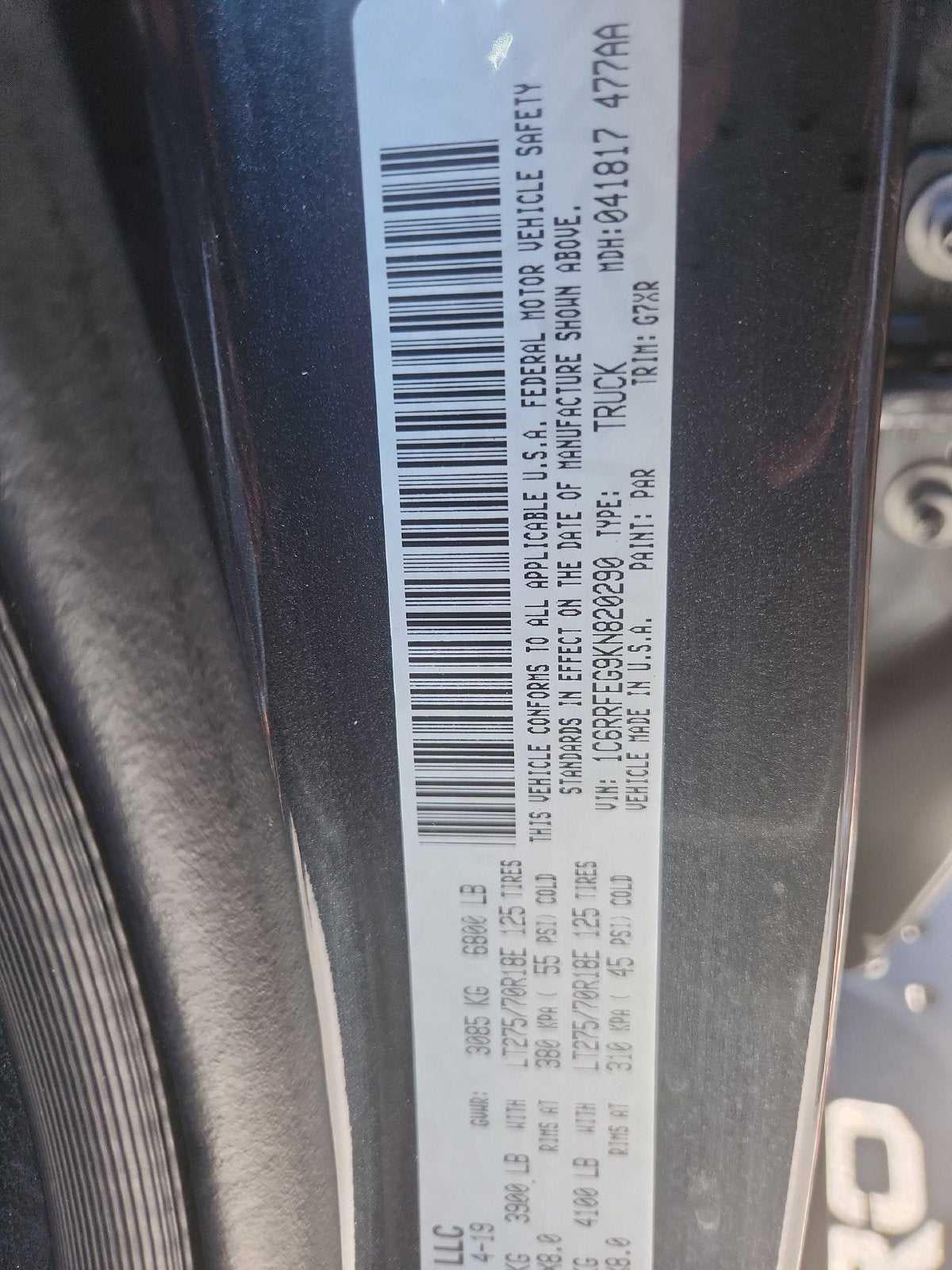 2019 RAM 1500 Rebel