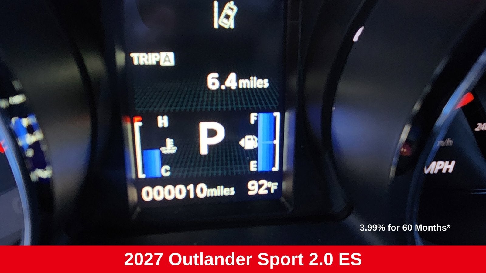 2027 Mitsubishi Outlander Sport 2.0 ES