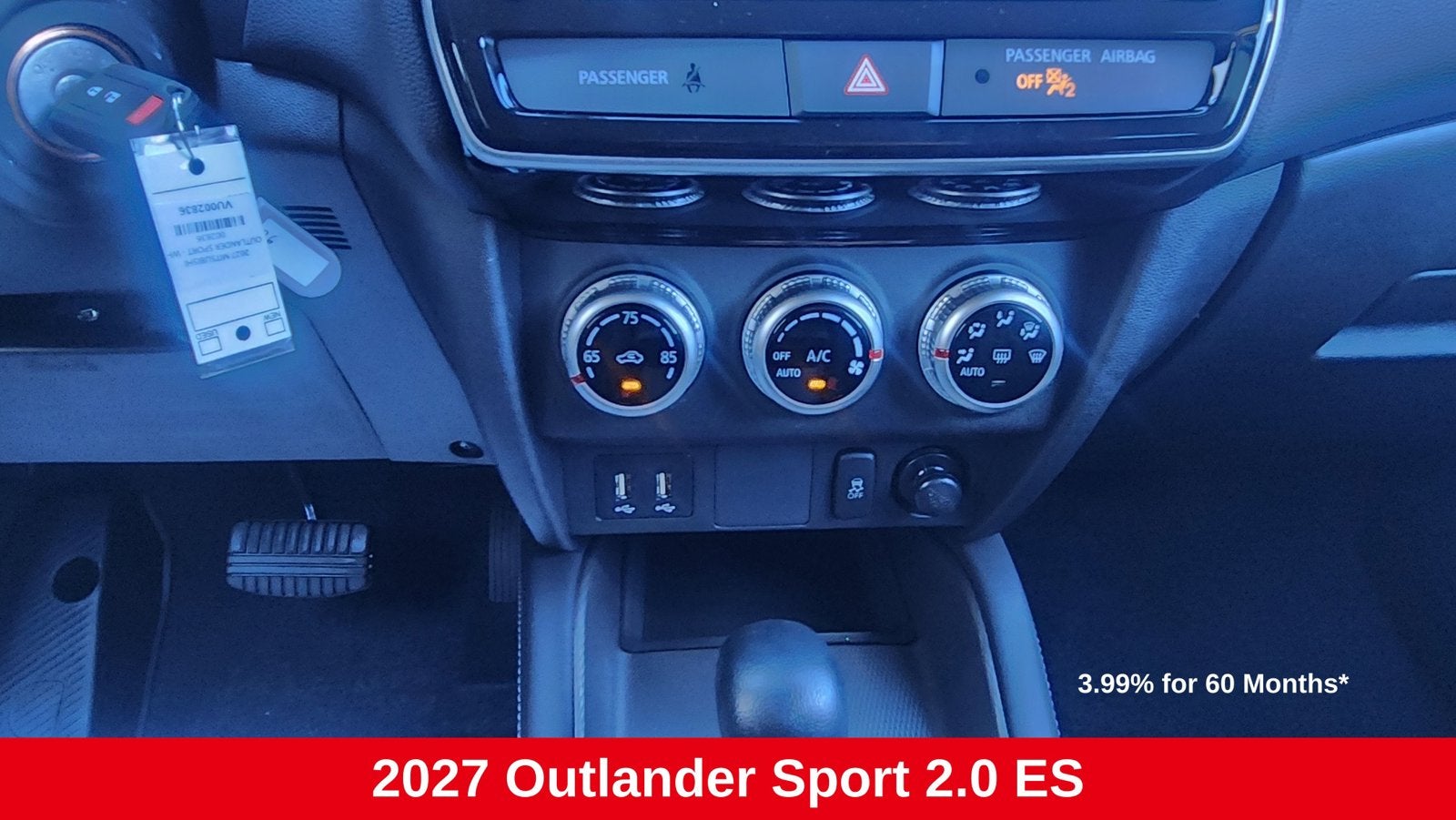 2027 Mitsubishi Outlander Sport 2.0 ES