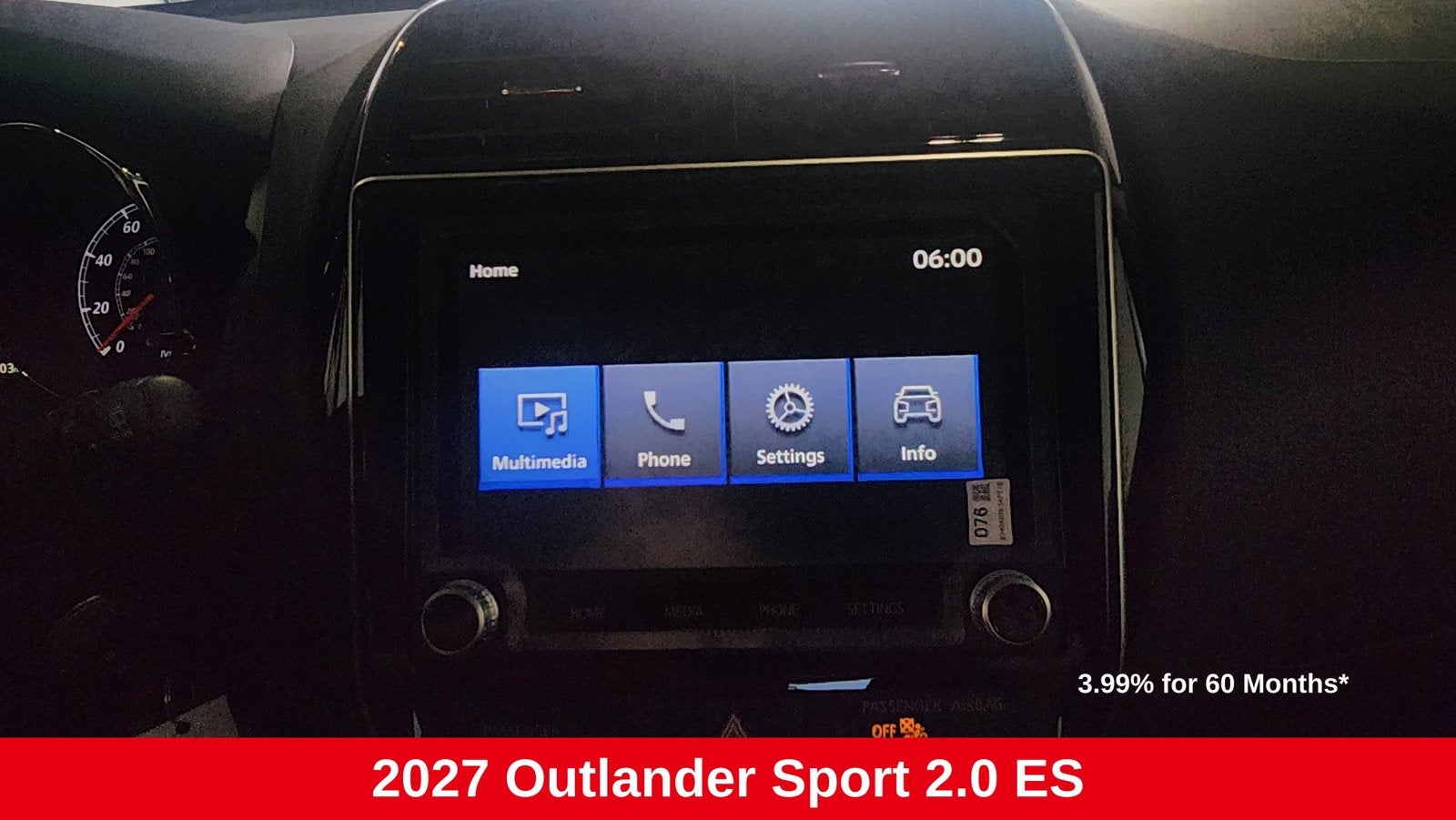 2027 Mitsubishi Outlander Sport 2.0 ES