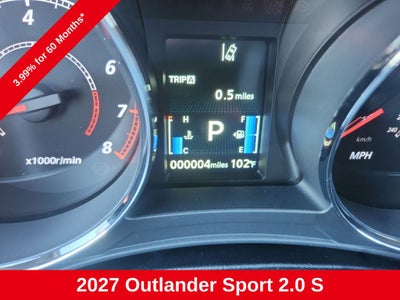 2027 Mitsubishi Outlander Sport 2.0 S