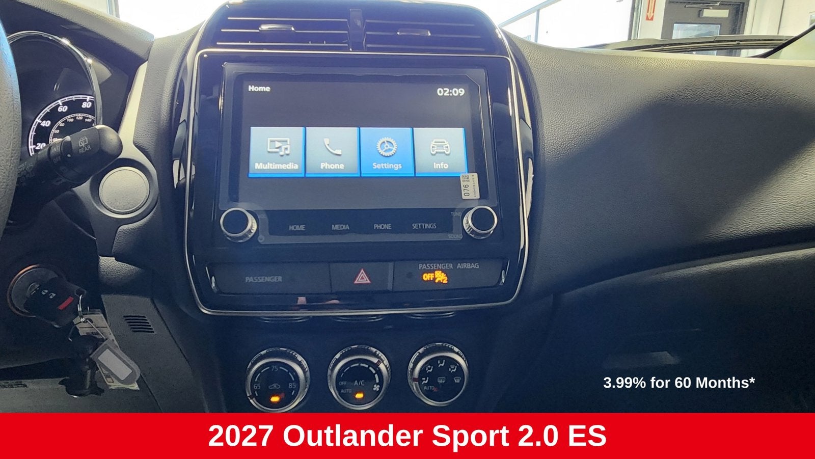 2027 Mitsubishi Outlander Sport 2.0 ES