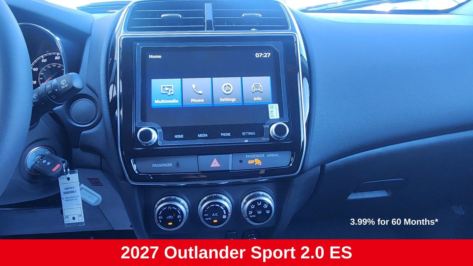 2027 Mitsubishi Outlander Sport 2.0 ES