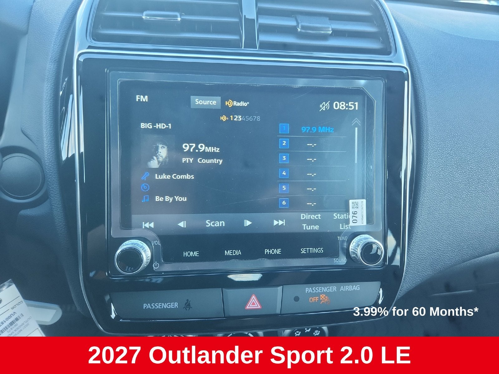 2027 Mitsubishi Outlander Sport 2.0 LE