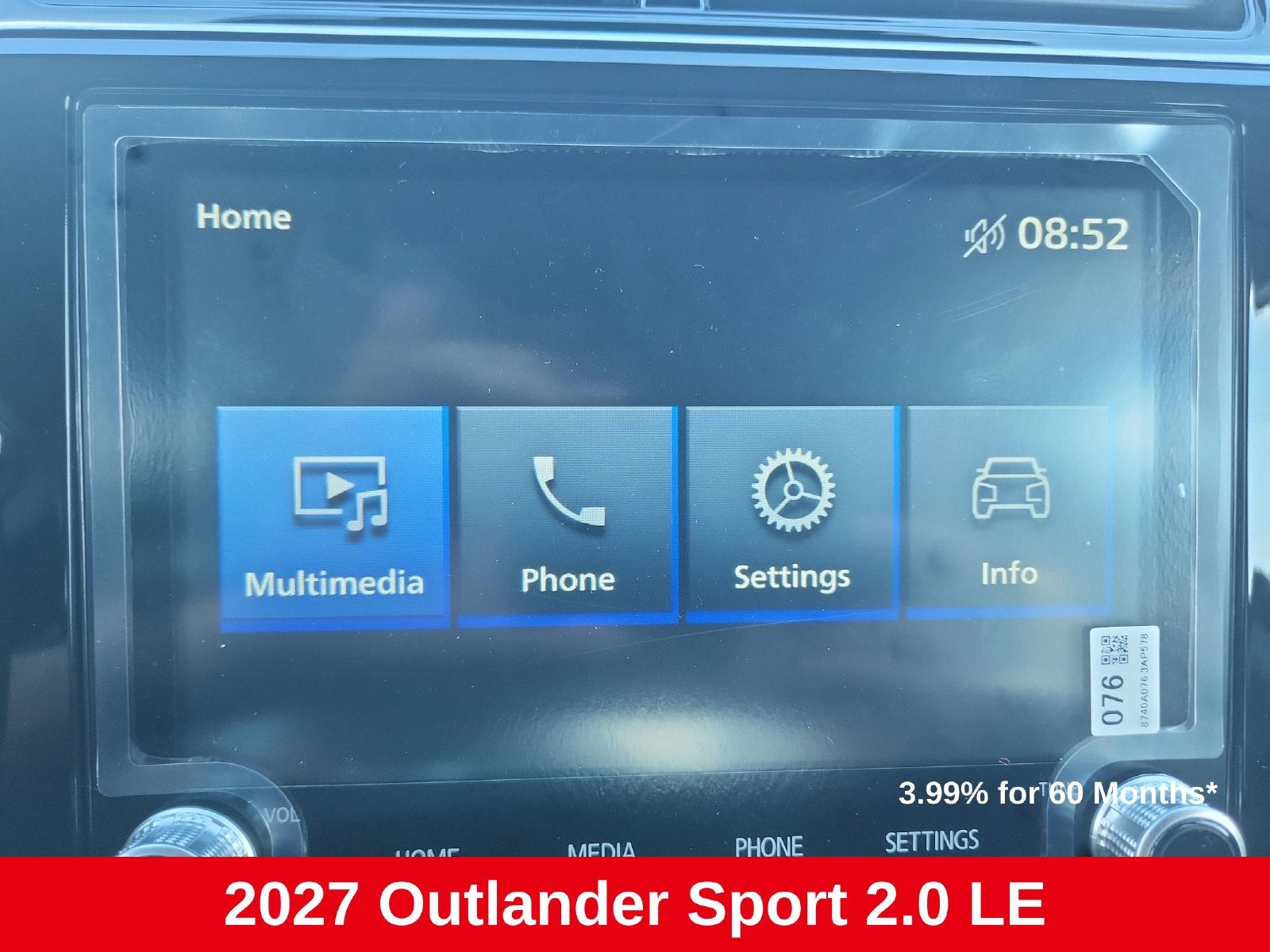 2027 Mitsubishi Outlander Sport 2.0 LE