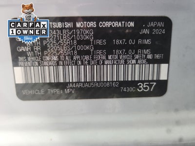 2024 Mitsubishi Outlander Sport 2.0 ES