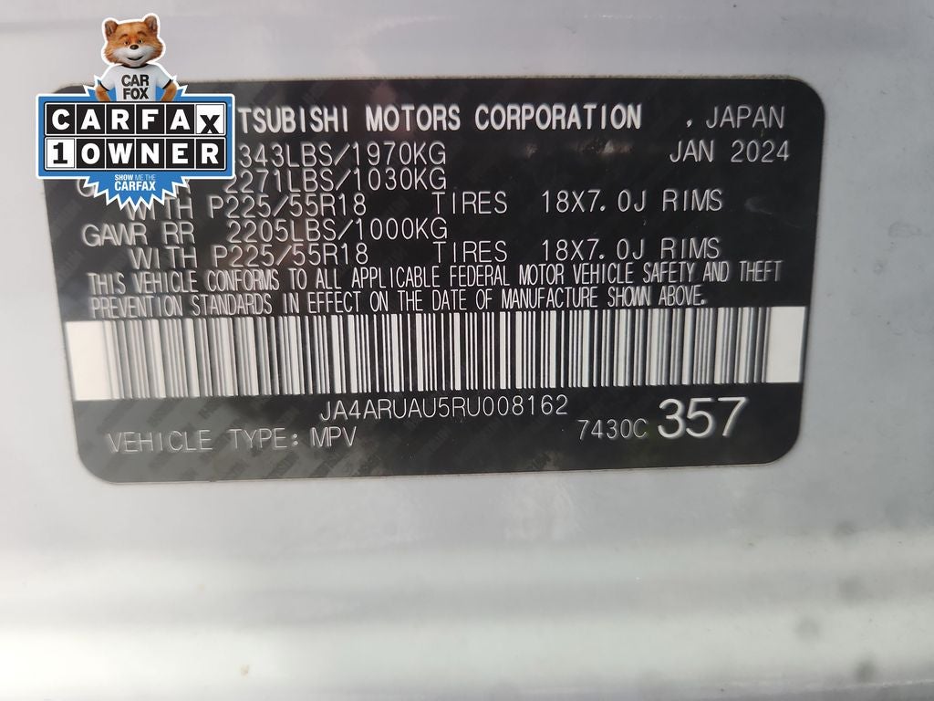 2024 Mitsubishi Outlander Sport 2.0 ES