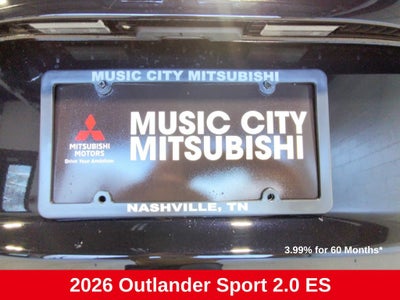 2026 Mitsubishi Outlander Sport 2.0 ES