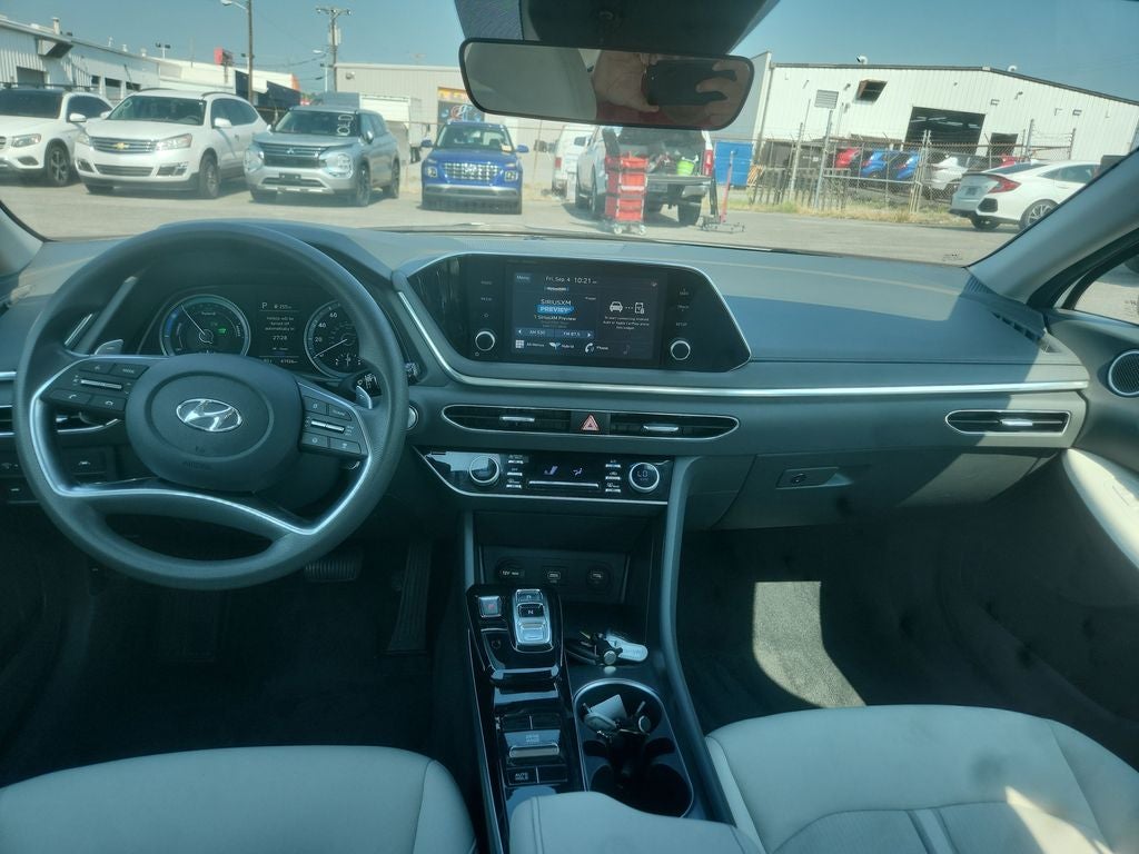 2023 Hyundai Sonata Hybrid Blue