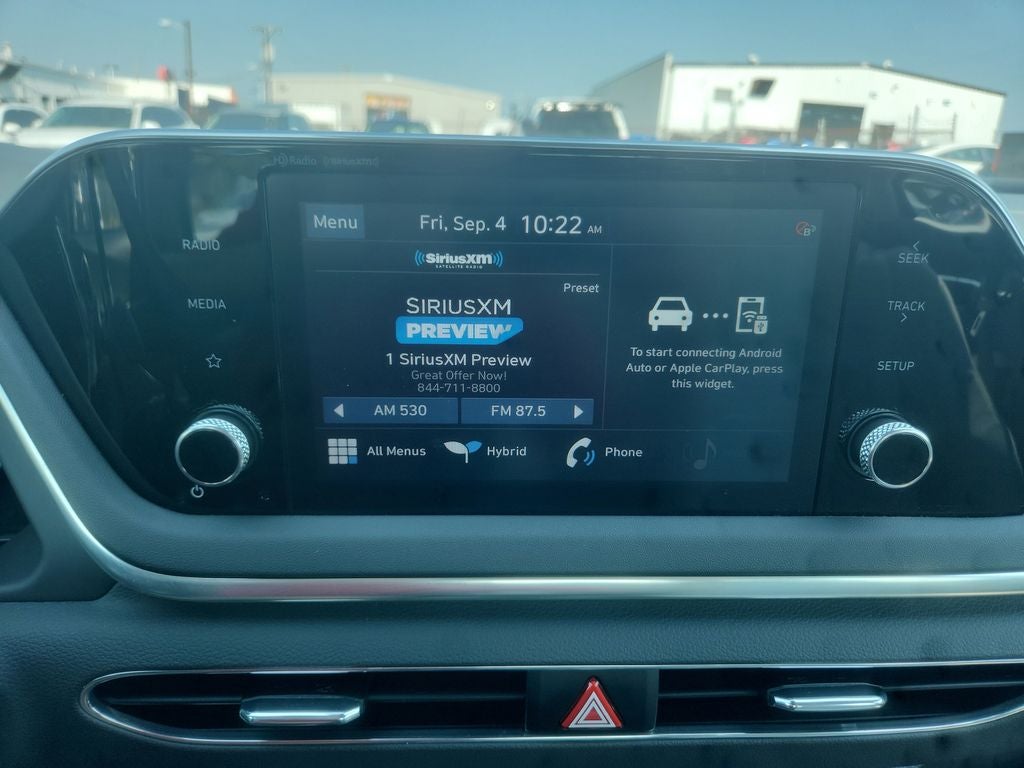 2023 Hyundai Sonata Hybrid Blue