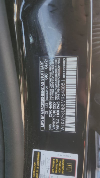 2021 Mercedes-Benz C-Class C 300