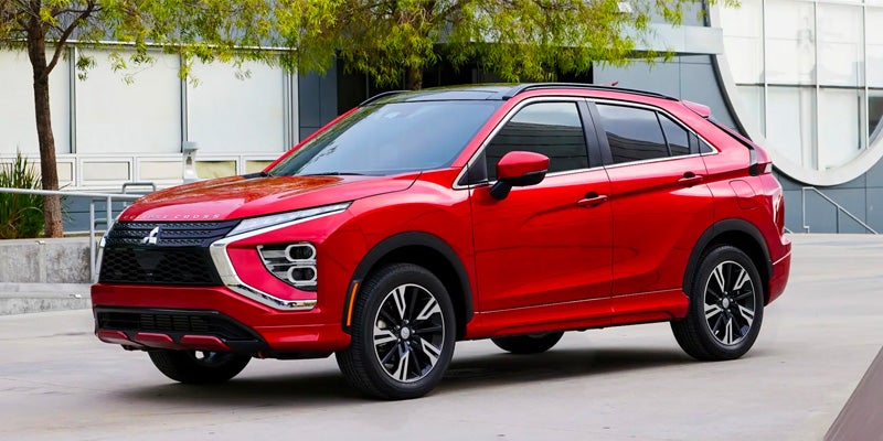 Exterior View of Eclipse Cross