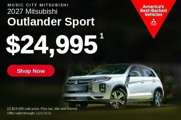 2027 Mitsubishi Outlander Sport $24,995